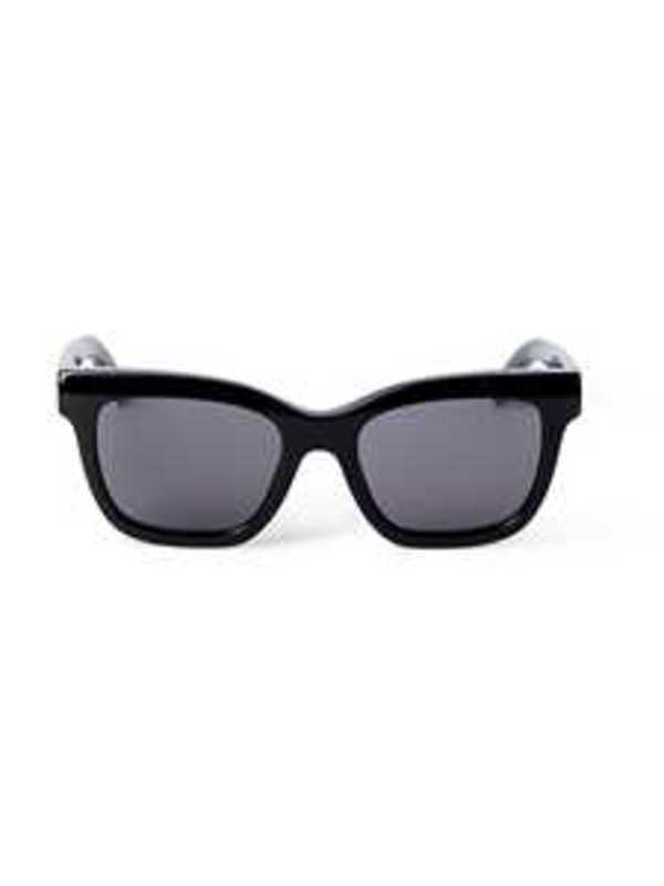Off-White OERI143 Lincoln Sunglasses - Black Dark Grey