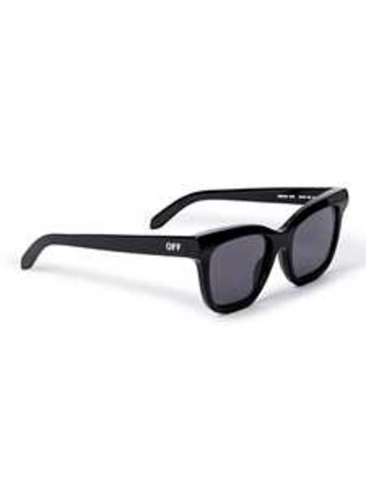 Off-White OERI143 Lincoln Sunglasses - Black Dark Grey - Image 2 of 2