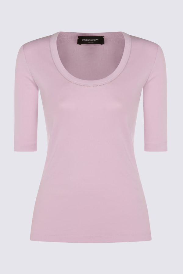 Fabiana Filippi Cotton Tank Top - Pink
