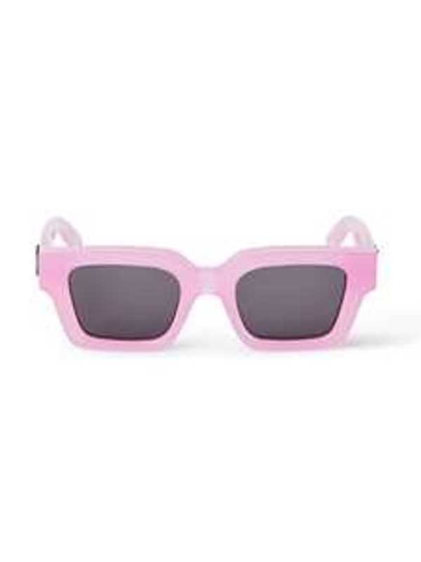 Off-White OERI008 Virgil Sunglasses - Pink Dark Grey