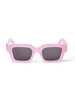 Off-White OERI008 Virgil Sunglasses - Pink Dark Grey - Thumbnail 1