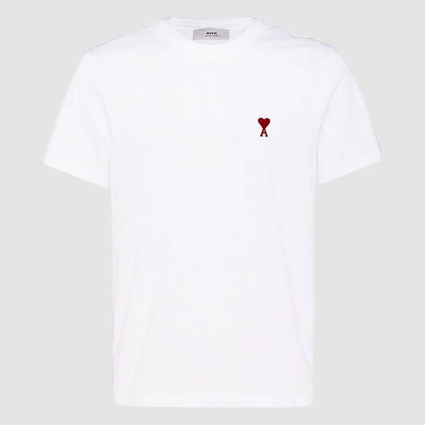 Ami Alexandre Mattiussi Cotton T-Shirt - White