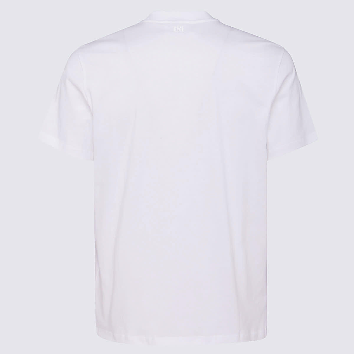 Ami Alexandre Mattiussi Cotton T-Shirt - White - Image 2 of 2