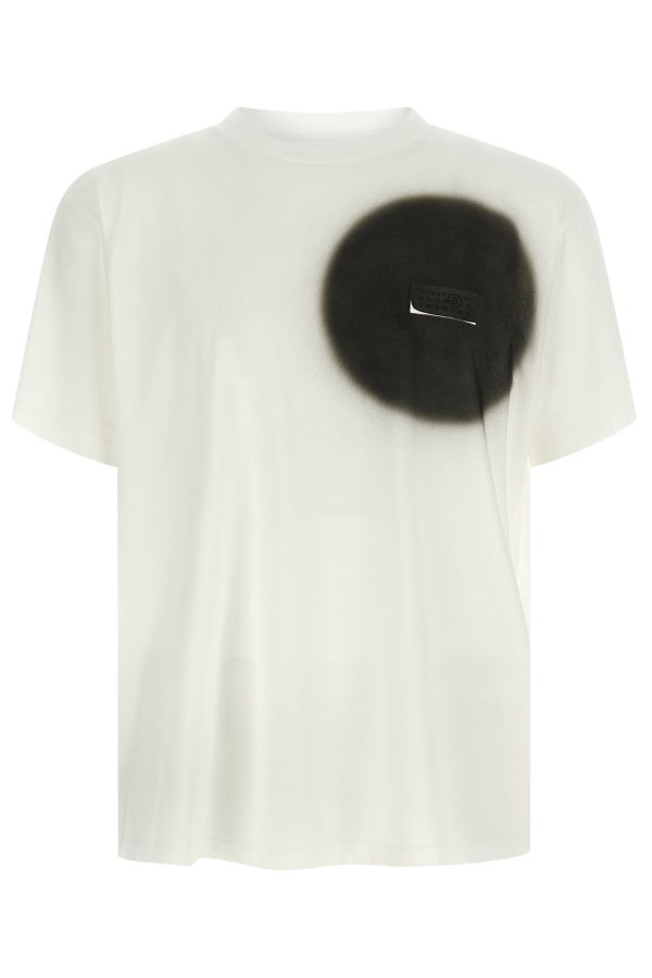 MM6 Maison Margiela Numeric Signature MM6 Spray T-Shirt - White