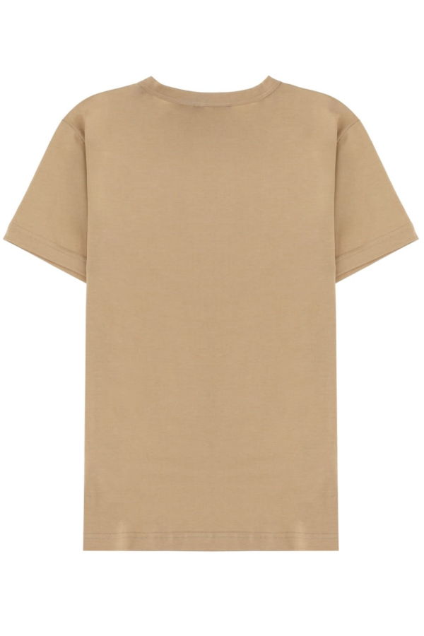 Fabiana Filippi Cotton T-Shirt - Beige