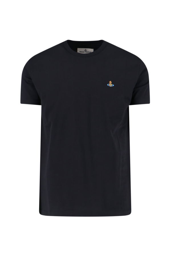 Vivienne Westwood Orb Logo T-Shirt - Black
