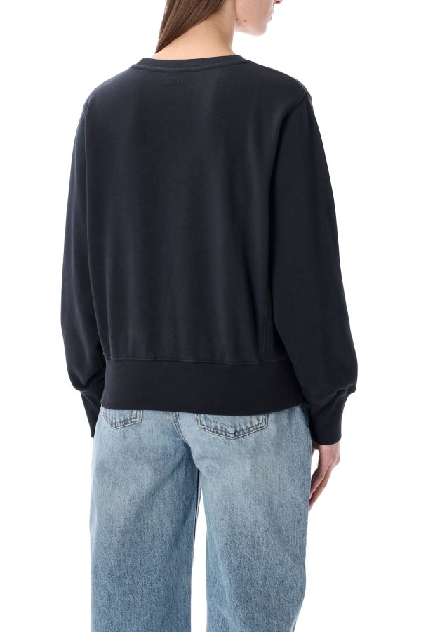 Anine Bing Harry Shrunken Sweatshirt - Vintage Black