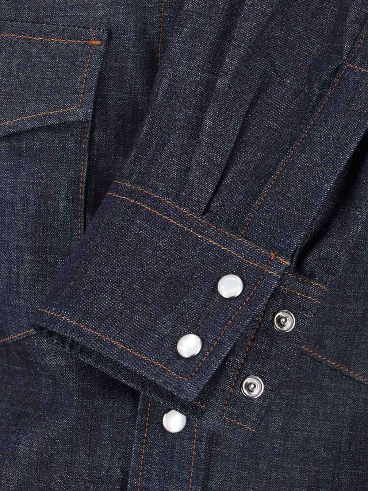A.P.C. Denim Shirt - Blue - Image 5 of 5