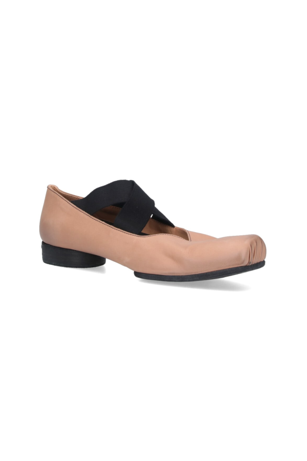 Uma Wang Heeled Ballet Flats Flat Shoes - Pink