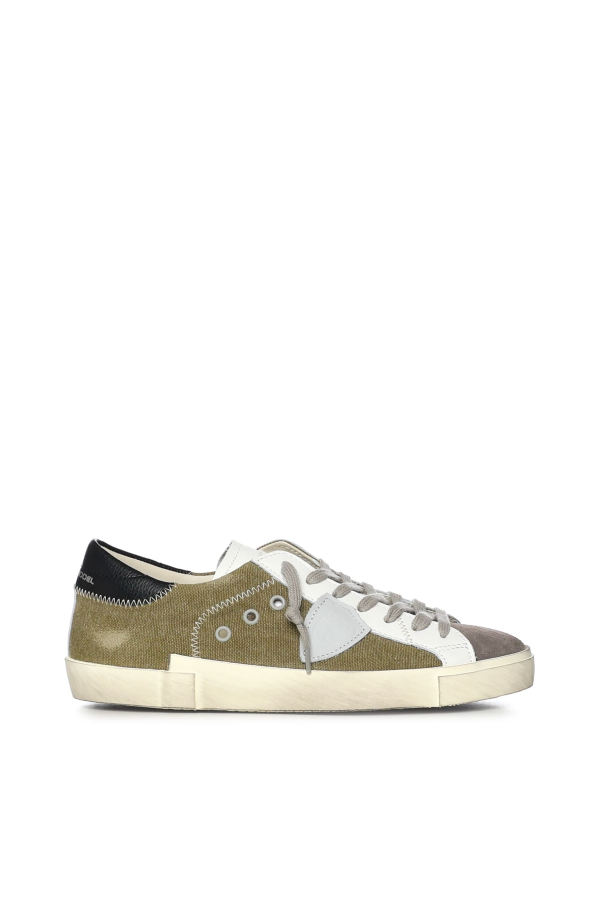 Philippe Model Prsx Sneaker - Military Green/Grey/Black