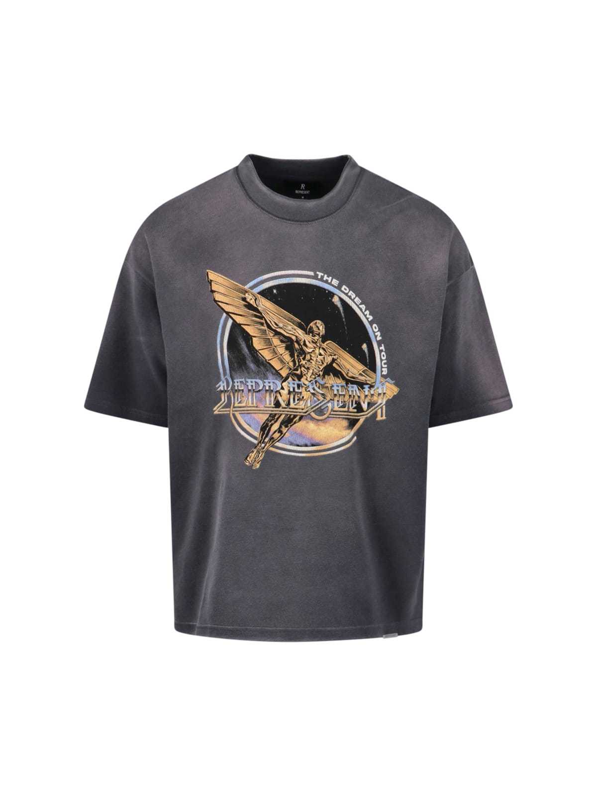 Represent Golden Tour T-Shirt - Gray - Image 1 of 3