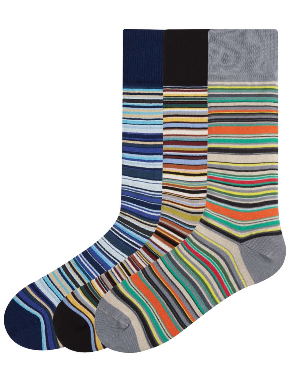 PAUL SMITH 3-Pack Striped Socks - Multicolour - Image 2 of 2