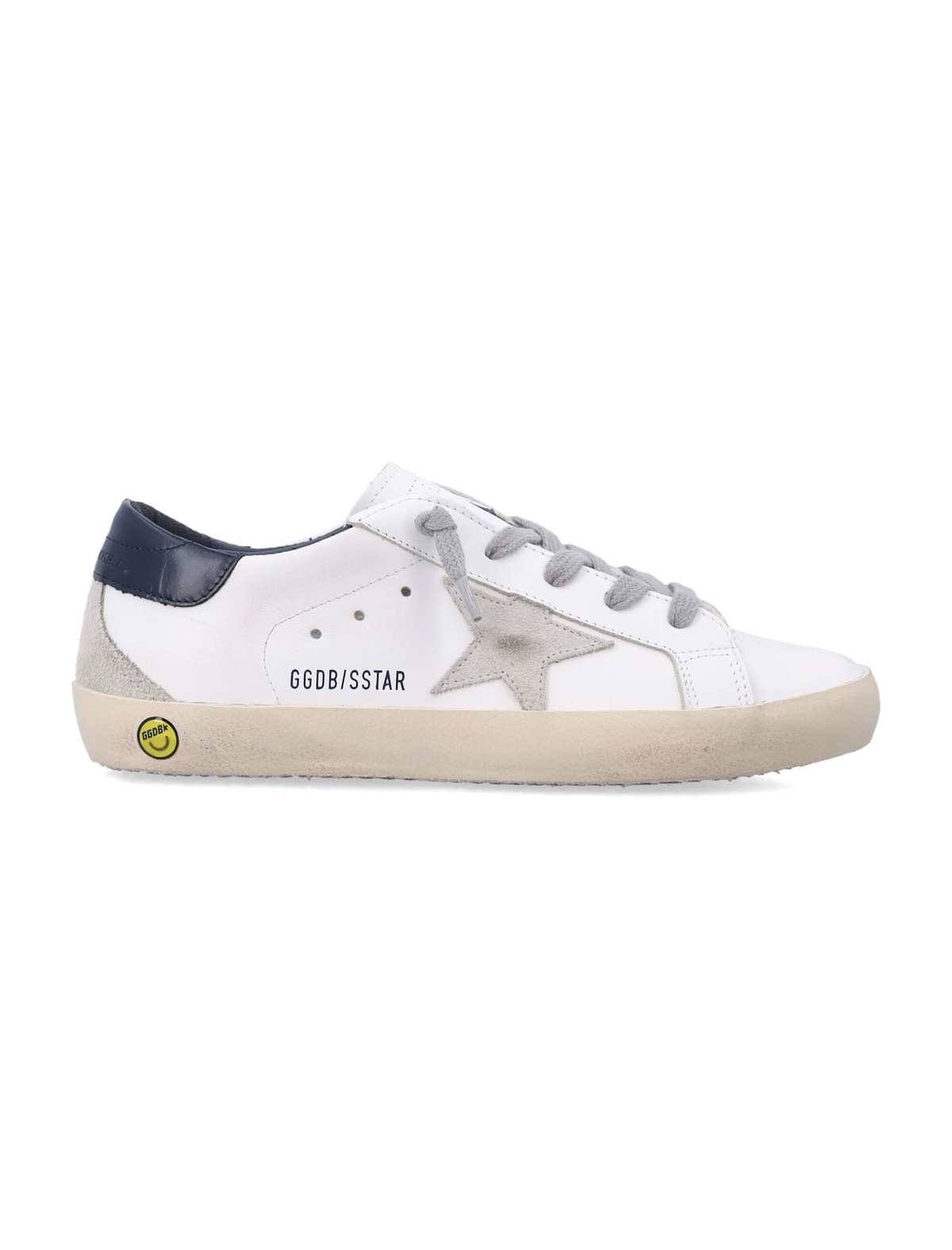 KIDS Golden Goose Super-star Sneakers - White/Ice - Image 1 of 4