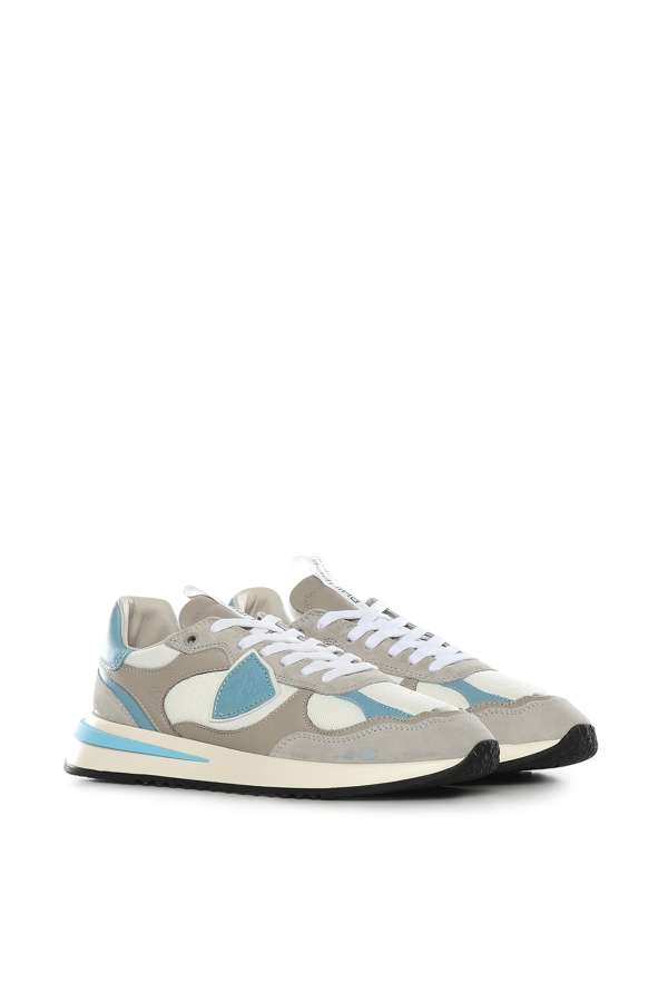 Philippe Model Olympique Sneakers - Grey/White/Light Blue