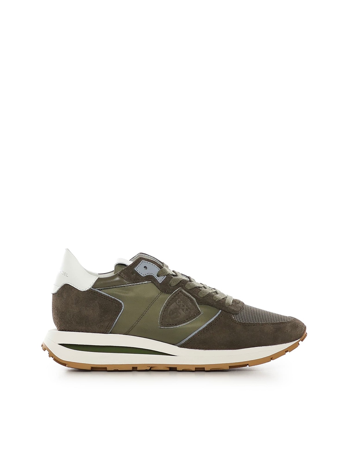 Philippe Model Tropez Sneaker - Military Green - Image 1 of 4
