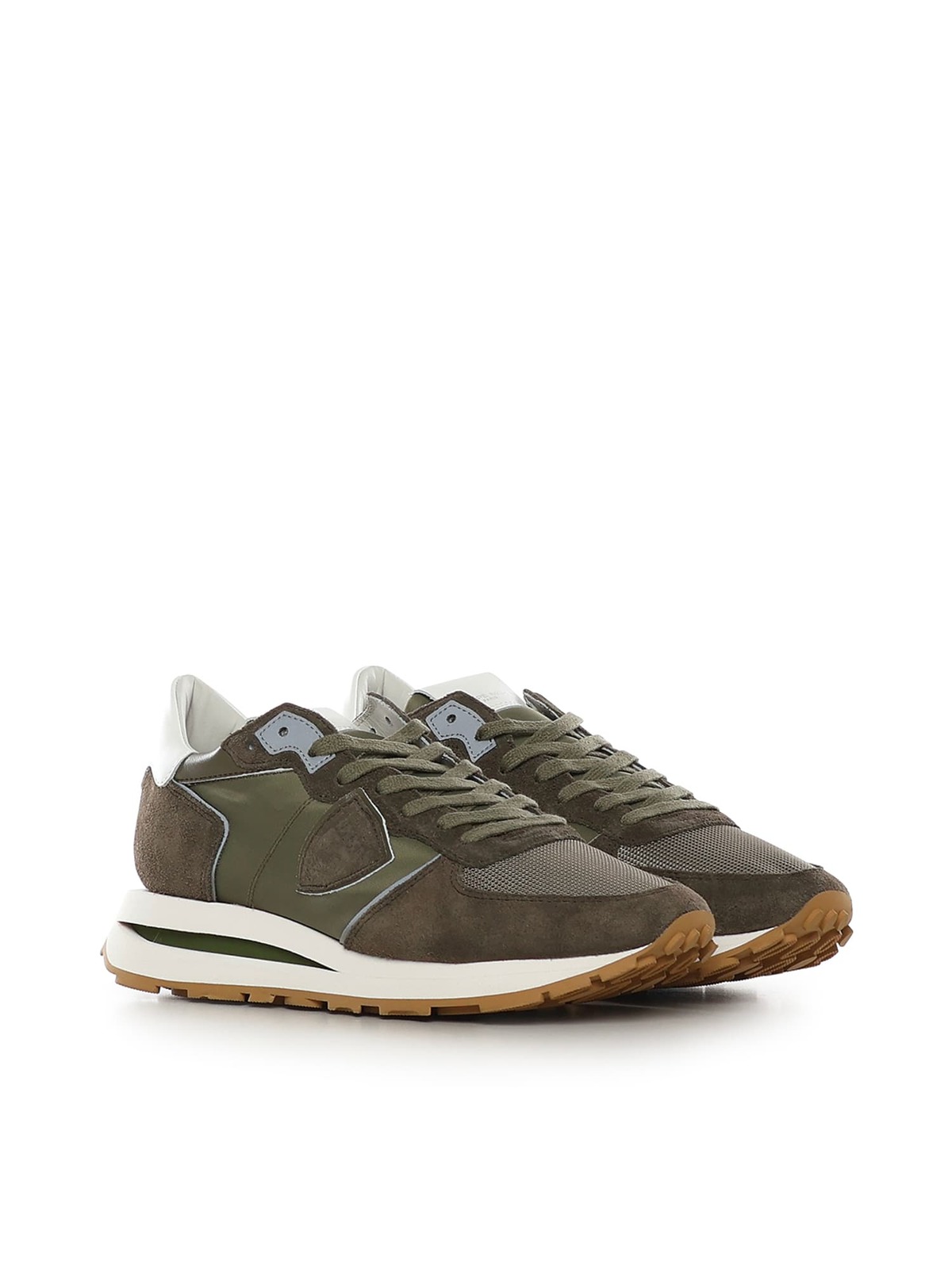 Philippe Model Tropez Sneaker - Military Green - Image 2 of 4
