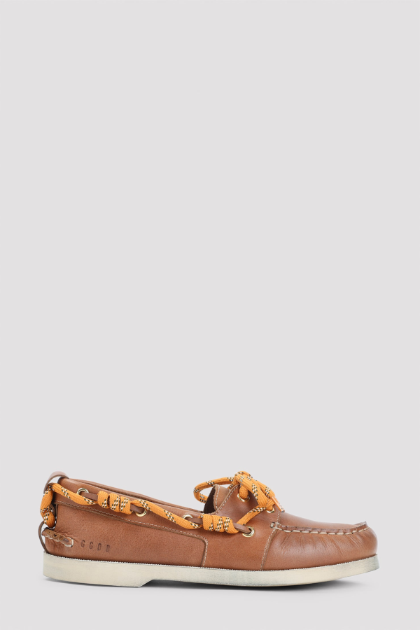 Golden Goose Boat Loafers - Tan