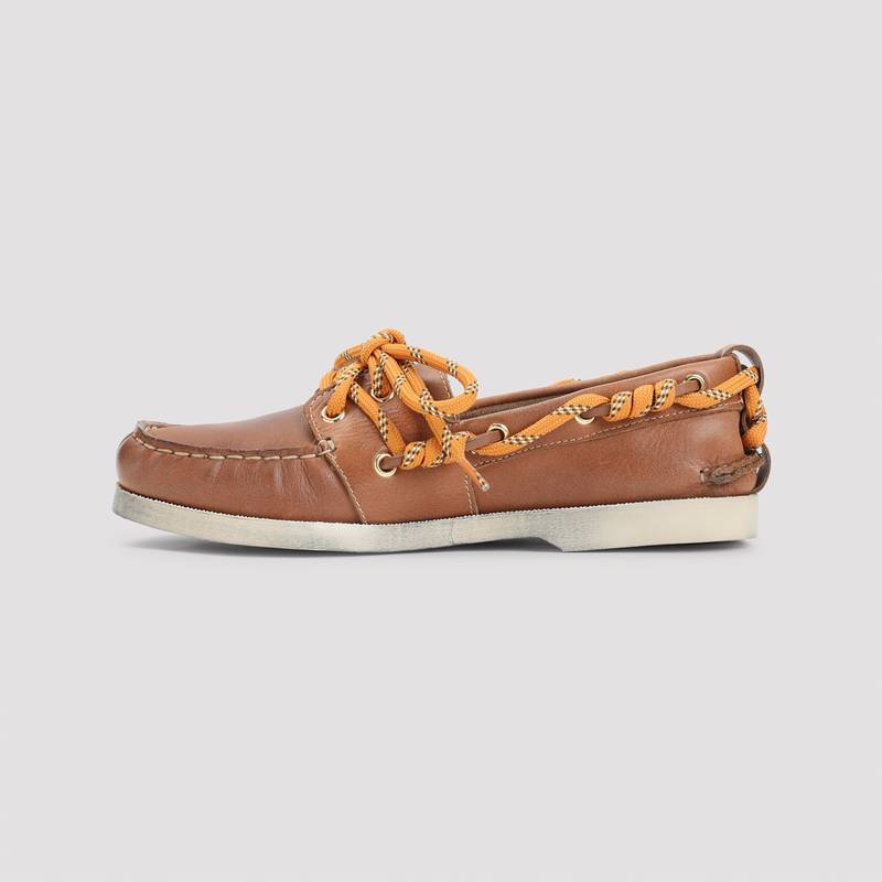 Golden Goose Boat Loafers - Tan