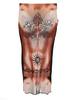 Jean Paul Gaultier Safe Sex Tattoo Print Midi Skirt - Multicolour - Thumbnail 1