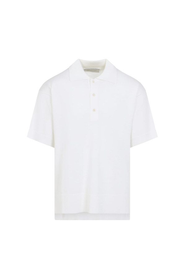 Ami Alexandre Mattiussi Polo With Tonal De Coeur Polo Shirt - Blanc Creme