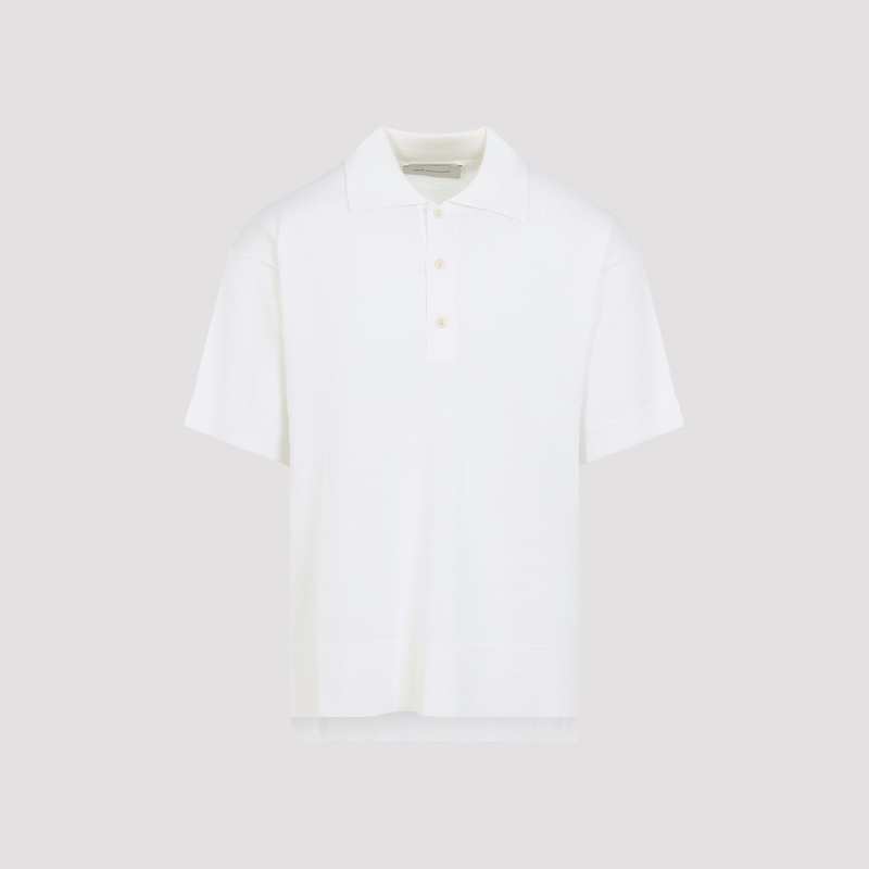 Ami Alexandre Mattiussi Polo With Tonal De Coeur Polo Shirt - Blanc Creme