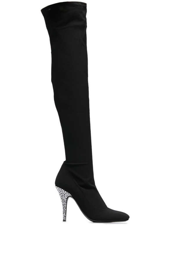 Giuseppe Zanotti Calixtee Cuissarde 110mm Thigh-High Boots - Black