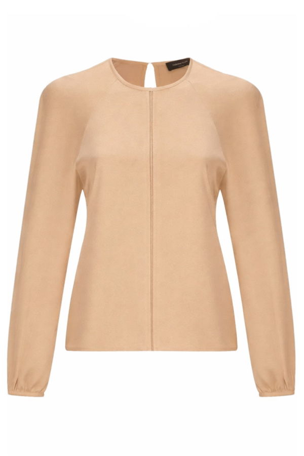 Fabiana Filippi Viscose Top - Beige