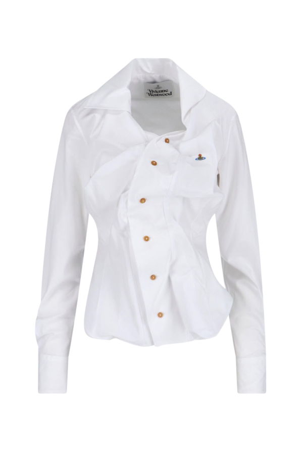 Vivienne Westwood Drunken Shirt - White