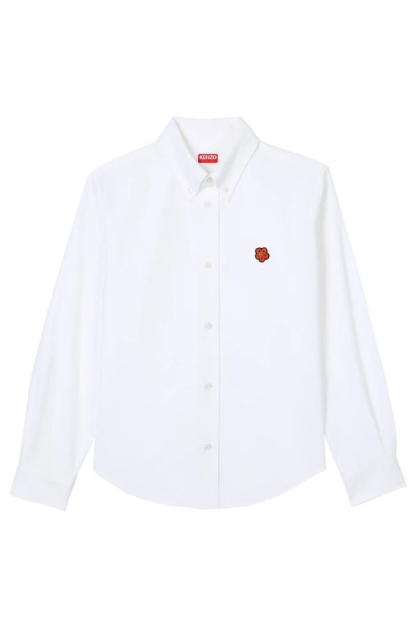 Kenzo Bokeh Flower Shirt - White