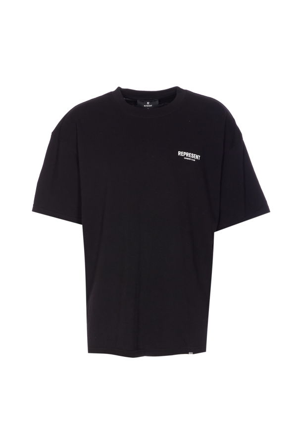 Represent Owners Club Script T-Shirt - Black