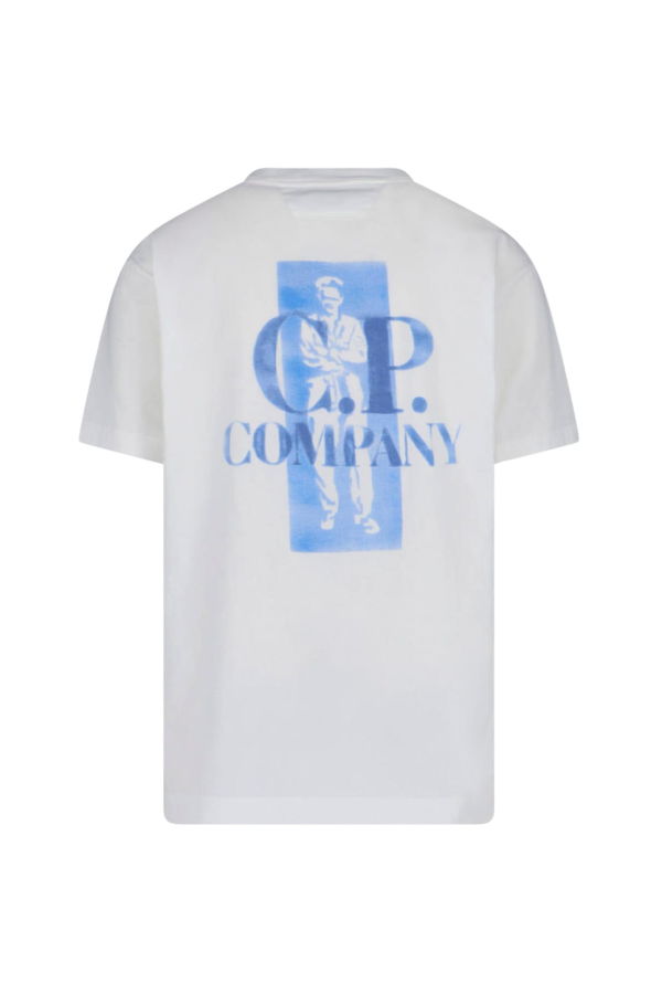 C.P. Company Logo T-Shirt - White