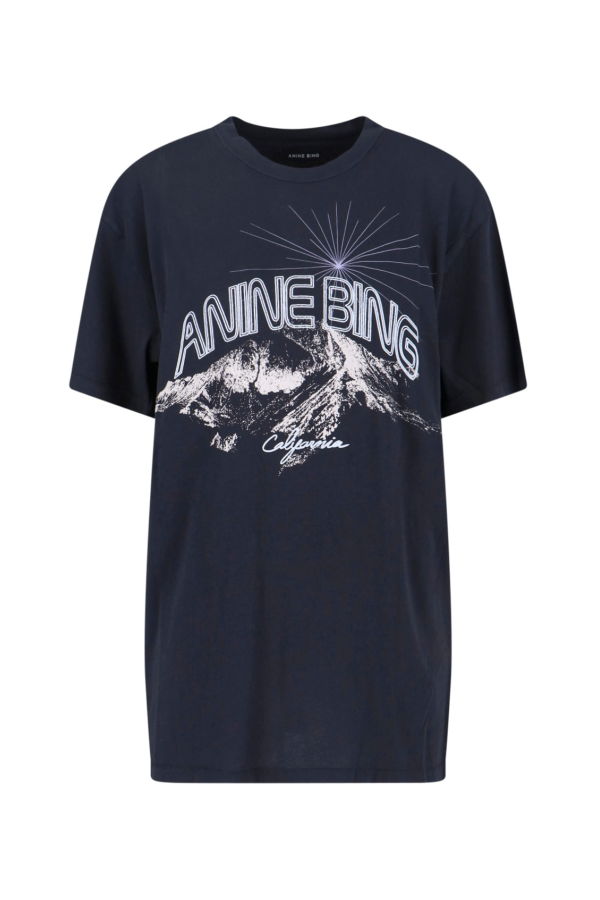 Anine Bing Walker California Tee - Black