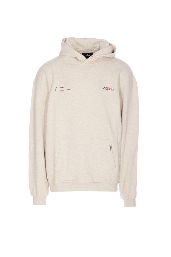 Represent Patron Of The Club Hoodie - Gray