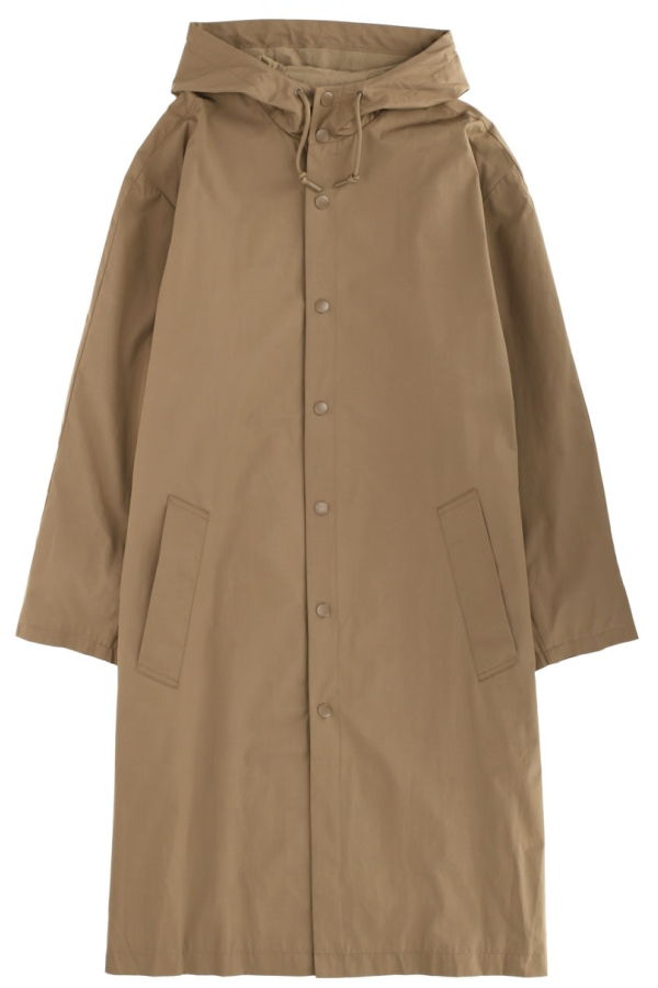 A.P.C. Hooded Trench Coat - Brown