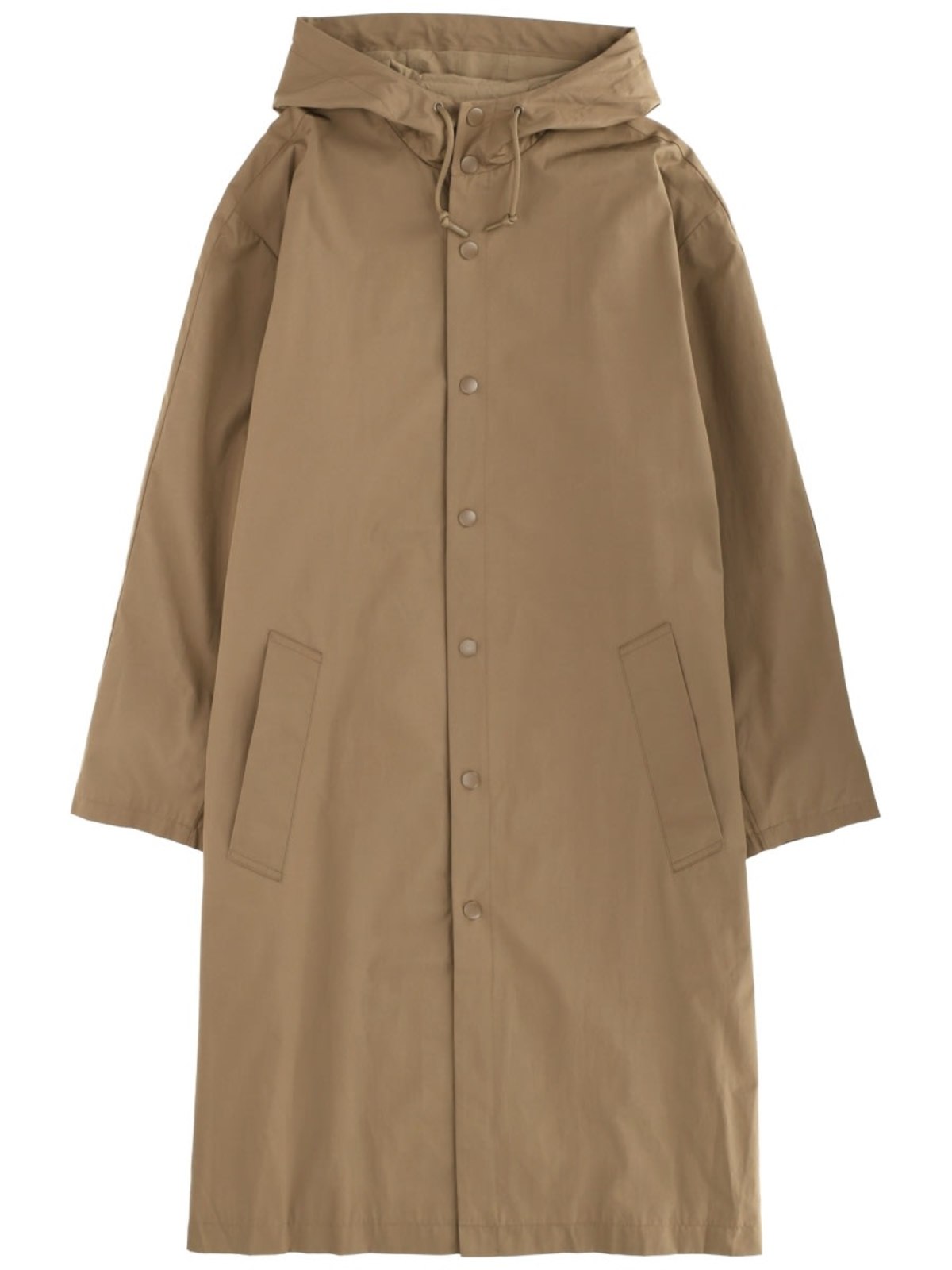 A.P.C. Hooded Trench Coat - Brown - Image 1 of 5
