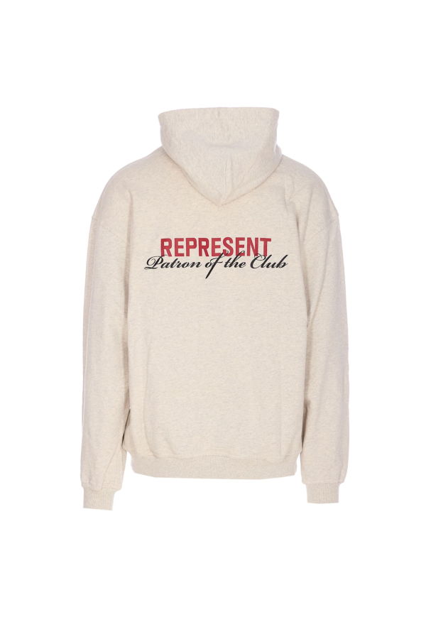 Represent Patron Of The Club Hoodie - Gray