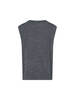MM6 Maison Margiela V-Neck Sweater - Gray - Thumbnail 2