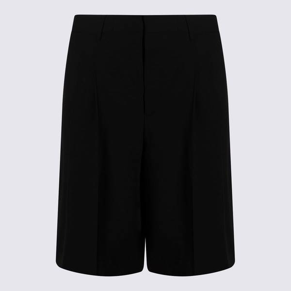 Ami Alexandre Mattiussi Wool Shorts - Black