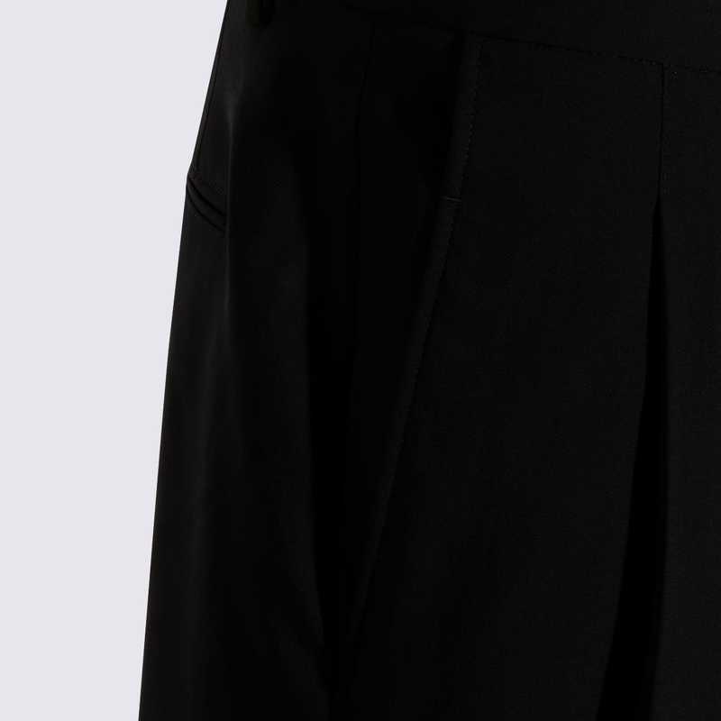 Ami Alexandre Mattiussi Wool Shorts - Black