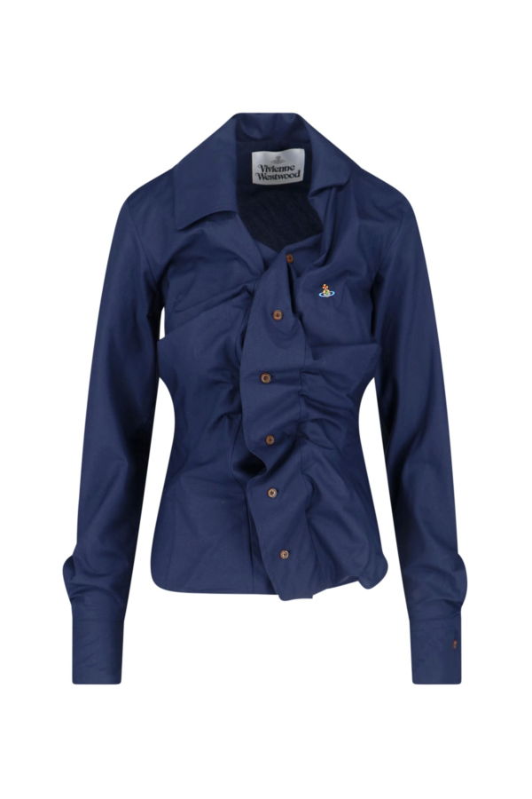 Vivienne Westwood Drunken Shirt - Blue