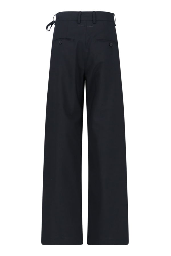 MM6 Maison Margiela Tailored Trousers - Black