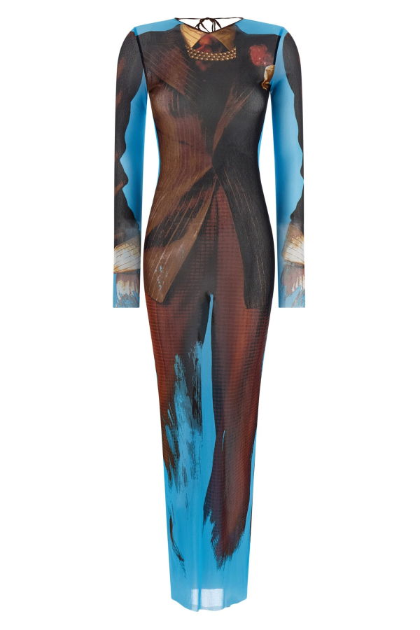 Jean Paul Gaultier Re-Edition The Tennis Suit Dress - Multicolor