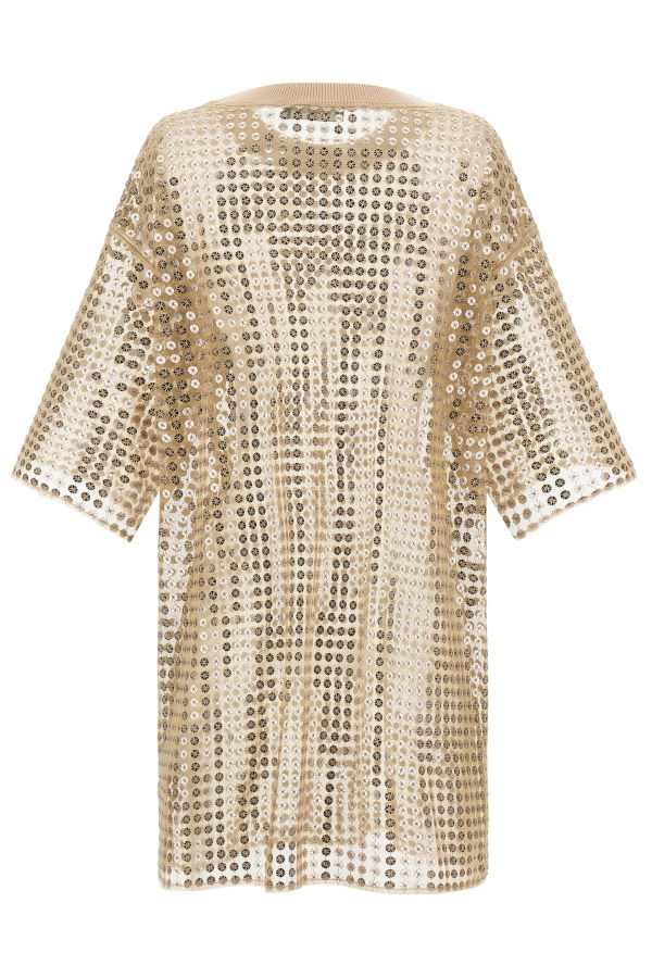 Fabiana Filippi Sequin Dress - Beige
