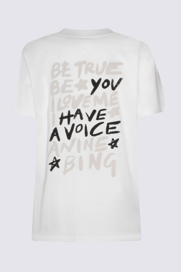 Anine Bing Walker Tee - White