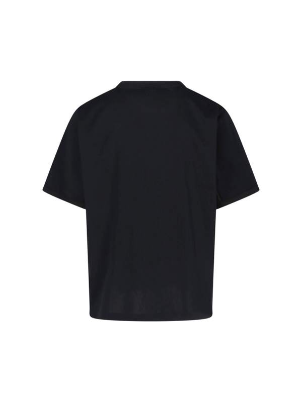 sacai Cotton T-Shirt - Black