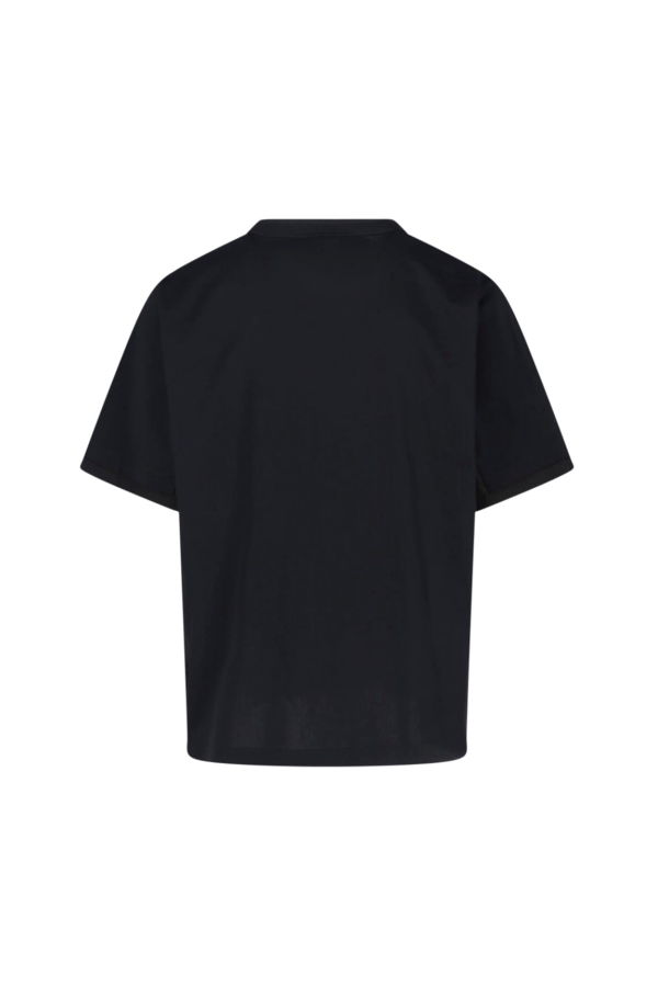 sacai Cotton T-Shirt - Black