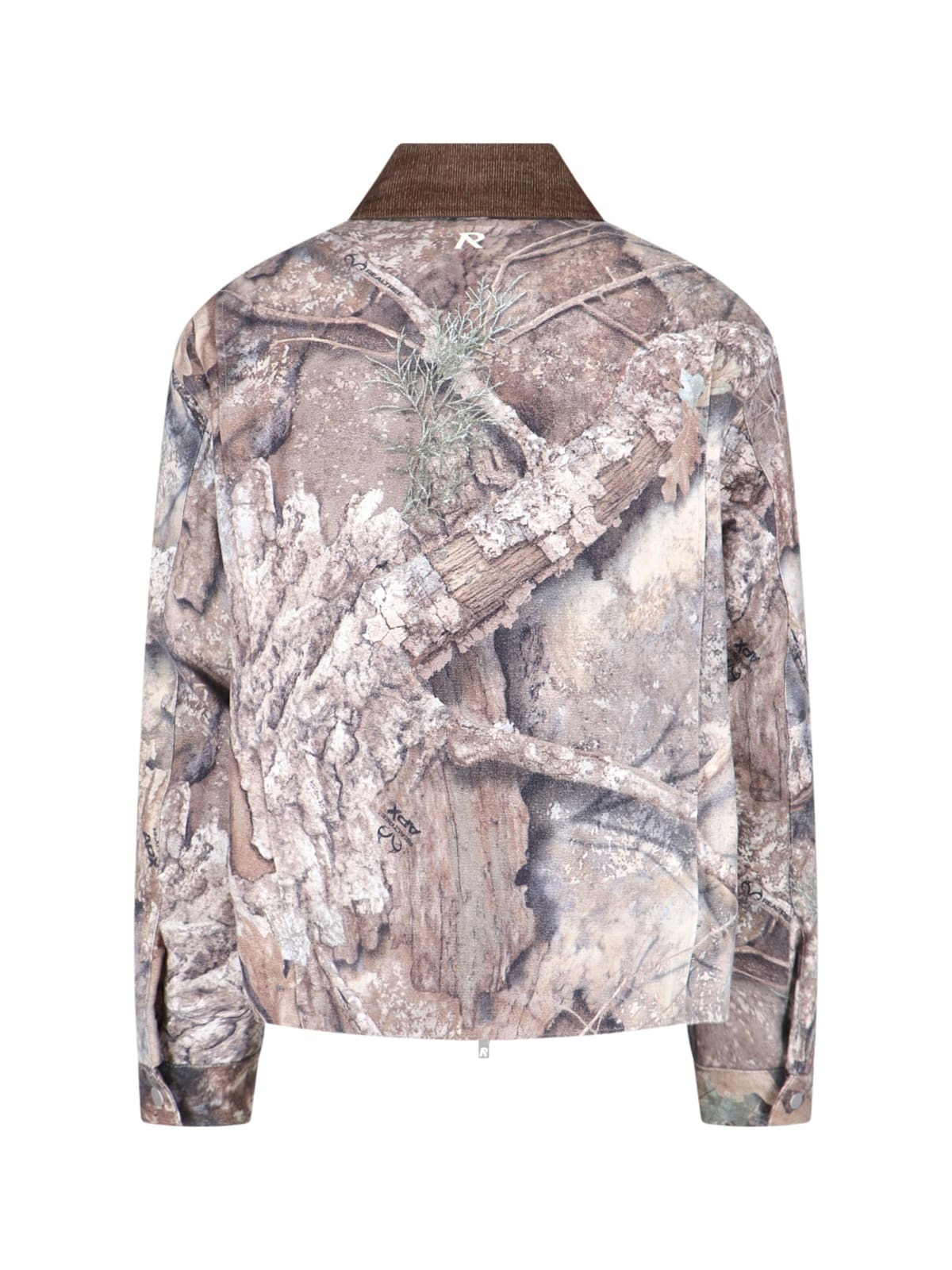 Represent Camo Trucker Jacket - Brown - Image 2 of 5