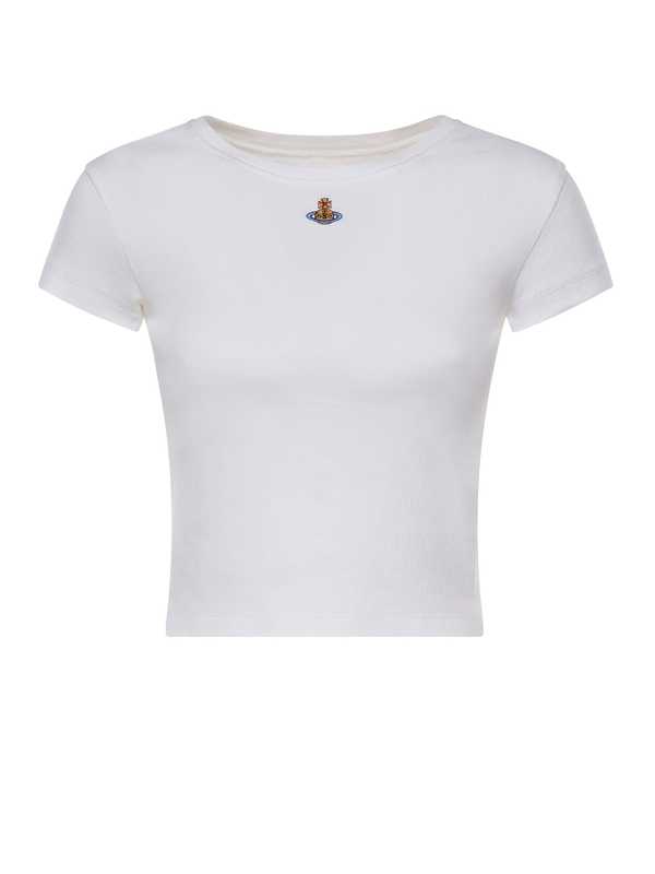Vivienne Westwood Baby Peru Cotton T-Shirt - White