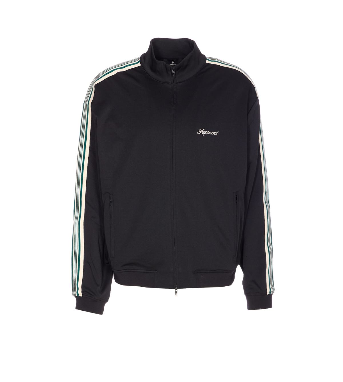 Represent Taped Track Jacket - Black - Image 1 of 4