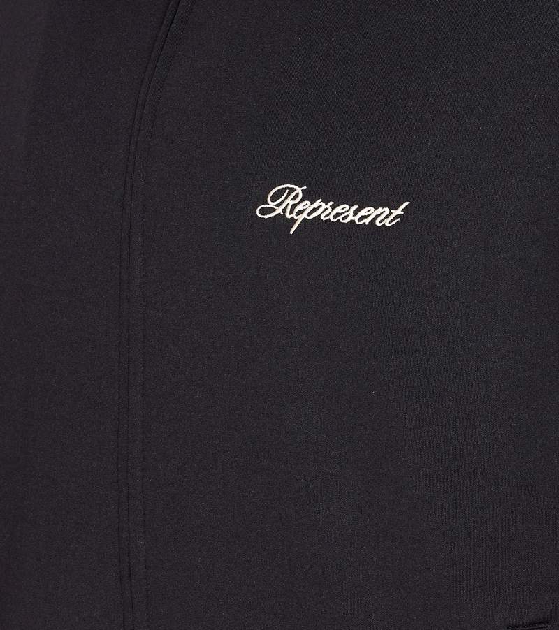 Represent Taped Track Jacket - Black